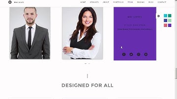 MatPro Material Design Agency Template - Site Templates Download
