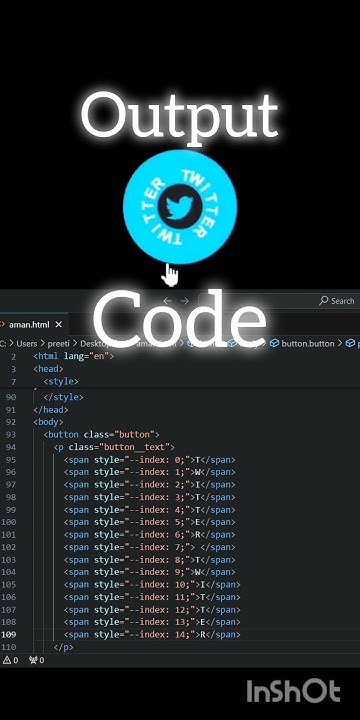 Button animation in HTML CSS part 231 #coding #html #css - YouTube