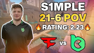 💀 S1MPLE POV: ANUBIS AWP DOMINATION vs BC.Game! | IEM Dallas 2025