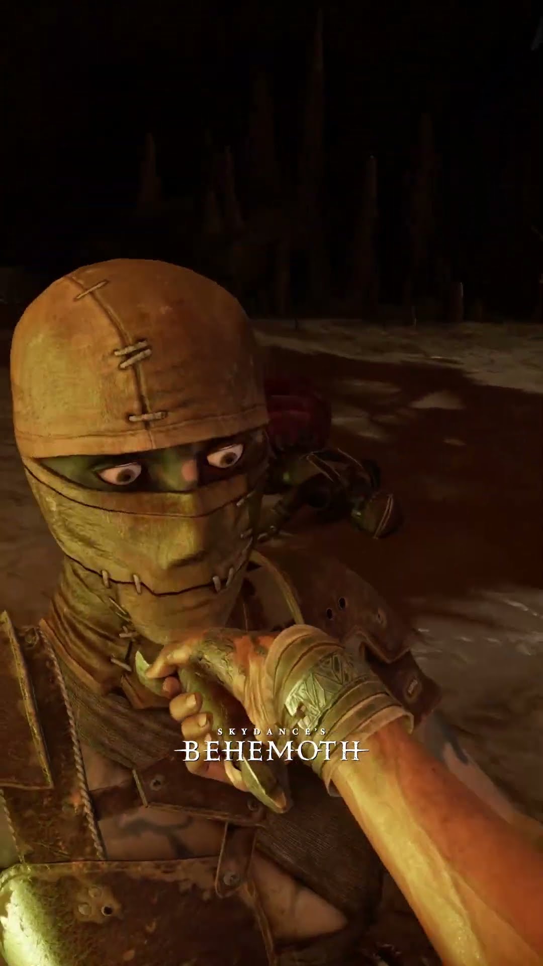 Skydance’s Behemoth offers lots of weapon options. Presented by Skydance's Behemoth
