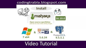 Install Mahara 16.10.0 on Windows 7 localhost - open source PHP ePortfolios byAO