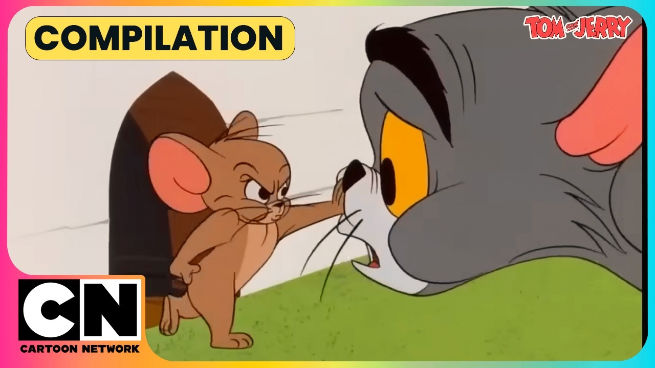 The Chaos Never Ends😱| Tom and Jerry😺🐭| Kids Cartoon😍| Classic Cartoon😁|@cnindia 