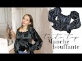 Tuto couture  top romantique manche bouffante parfait pour la st valentin patron gratuit inclus