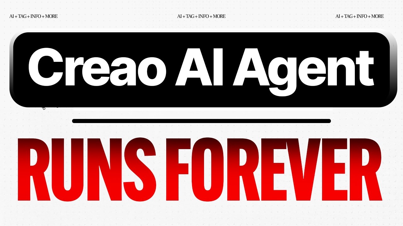 Creao AI Agent: Automate ANYTHING!