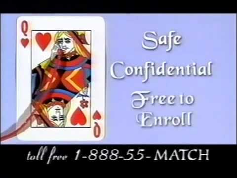 2001 Match Link Singles Network Commercial: Queen, Find Your King - Aired October 14, 2001