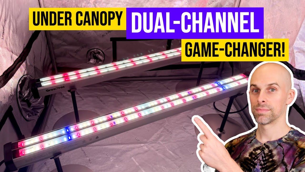 BOOST YOUR BUDS! GrowPros Dual-Channel Under Canopy Lights Review