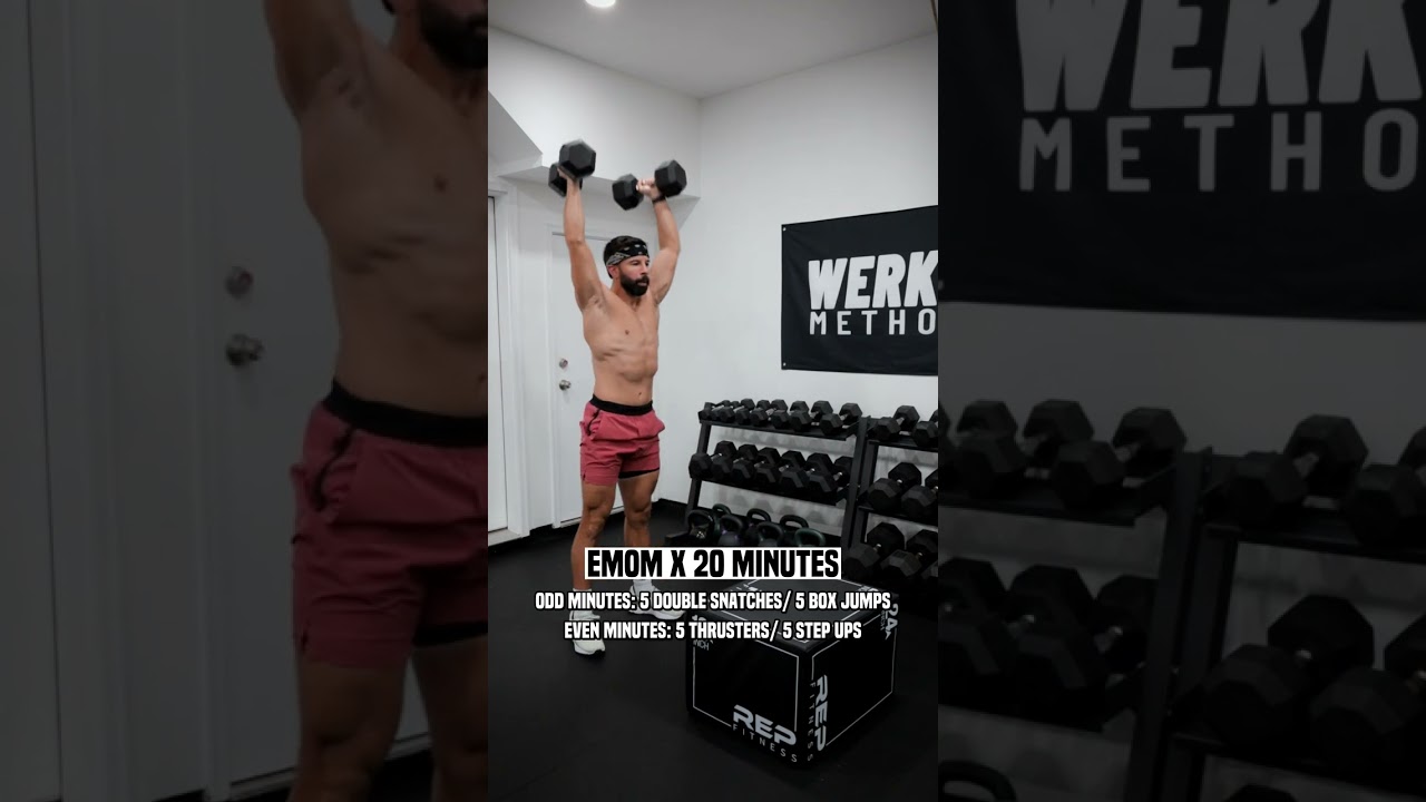 Get the most out of 20 minutes: EMOM Workout