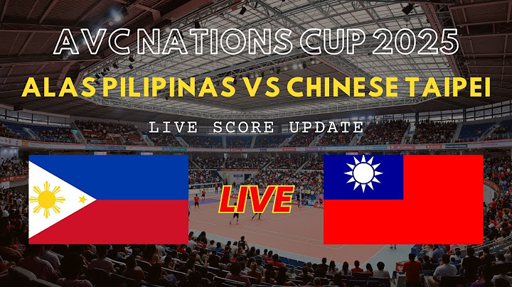 Alas Pilipinas vs Chinese Taipei Live Scores: AVC Volleyball Nations Cup 2025