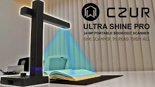 I Bet You haven’t seen a Scanner like this Before! CZUR Shine Ultra Pro