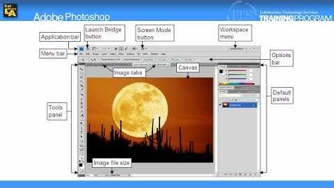 1.2.1 Navigating Through Photoshop CS4 (Workspace and Screen Mode): Adobe Photoshop CS4 video
