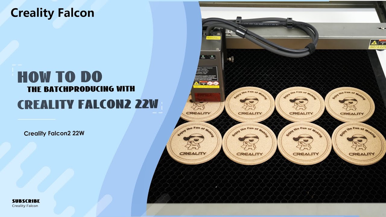 Creality 22W Falcon 2 Laser Engraver Review: Cuts 15mm Thick Wood