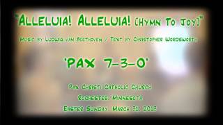  Alleluia Alleluia Hymn To Joy Beethoven - Pax 7-3-0 