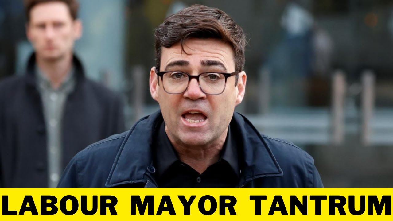 Andy Burnham Throws Tantrum At British Taxpayers NOT Funding Him 😂