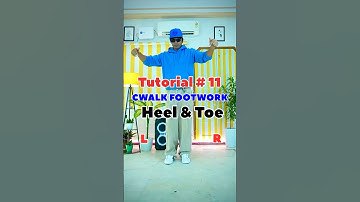 Cwalk Footworks Tutorial Series Heel & Toe #jddancetutorial #cwalktutorial #cwalk