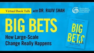 USGLC’s virtual book talk with Dr. Rajiv Shah