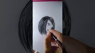 رسم تعبيري حزين