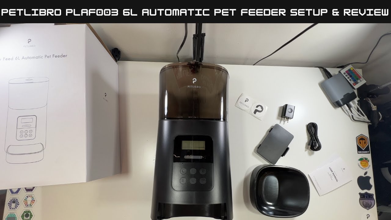 PETLIBRO Automatic Dog Feeder, 6L Dog Food Dispenser with