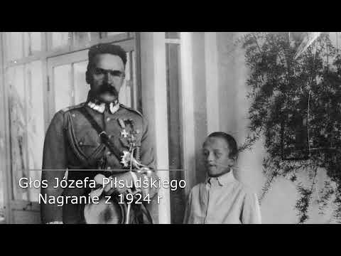 oryginalny głos Józefa Piłsudskiego oczyszczony przez AI , 1924r