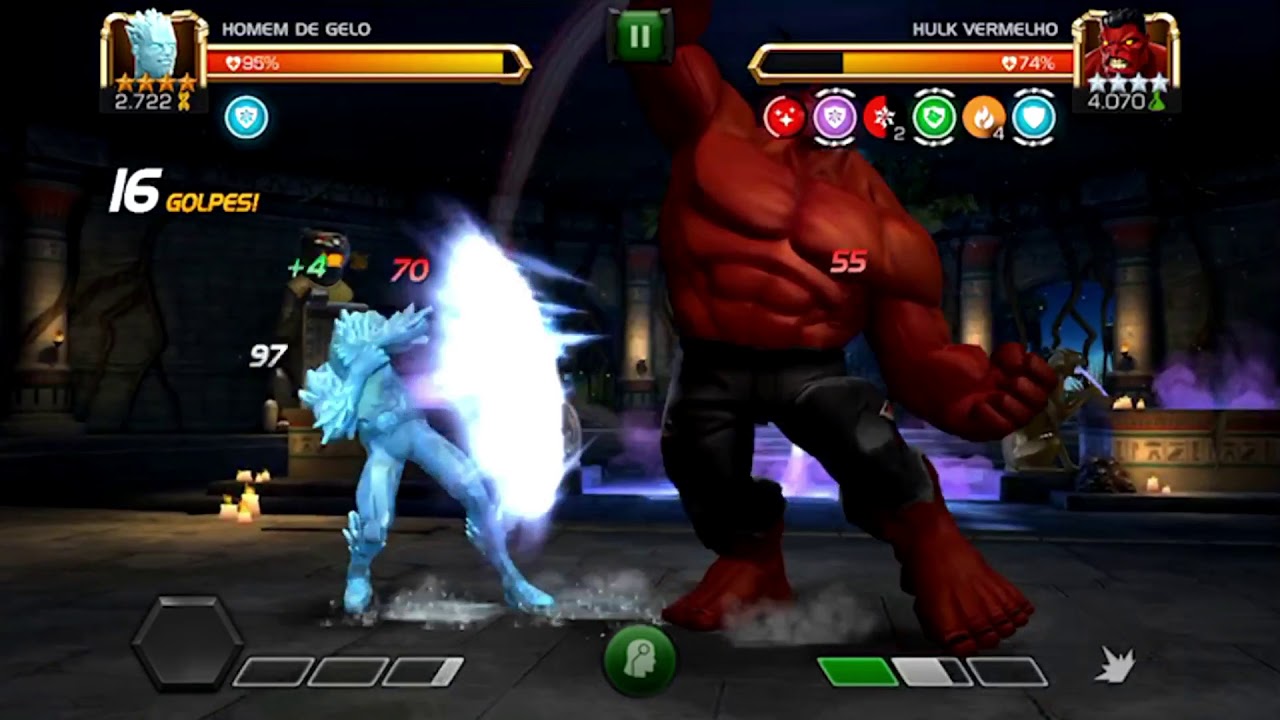 Red Ice Man ICE MAN x RED HULK - YouTube