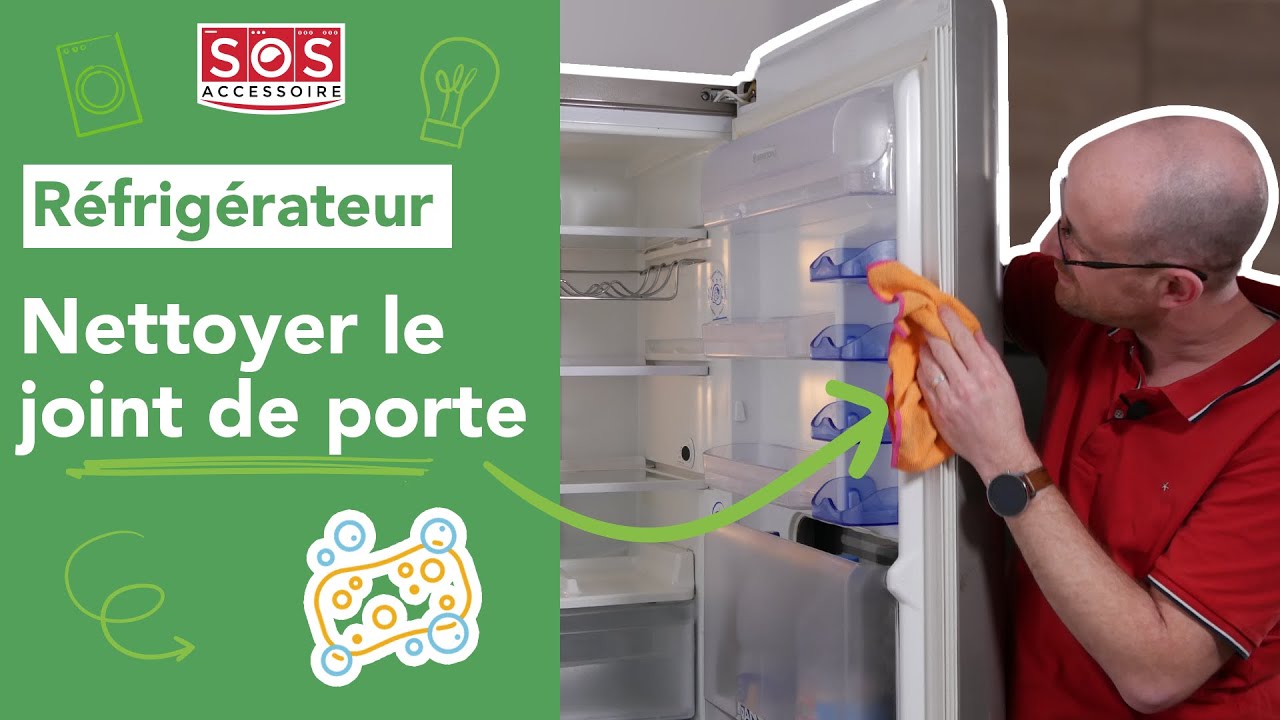 Changer joint de frigo  Remplacer le joint d'étanchéité du réfrigérateur