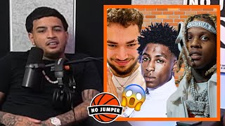 SkinnyFromThe9 Calls Out Adin Ross for Trying Squash Lil Durk & NBA Youngboy Beef