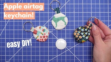 Beginner friendly Apple airtag keychain! Great scrap buster!
