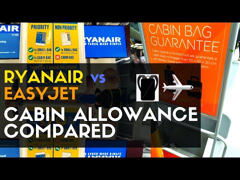 Video: EasyJet và Ryanair Hành lý xách tay miễn phí