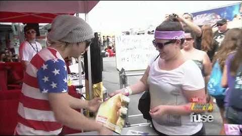 The Ready Set warped tour bus