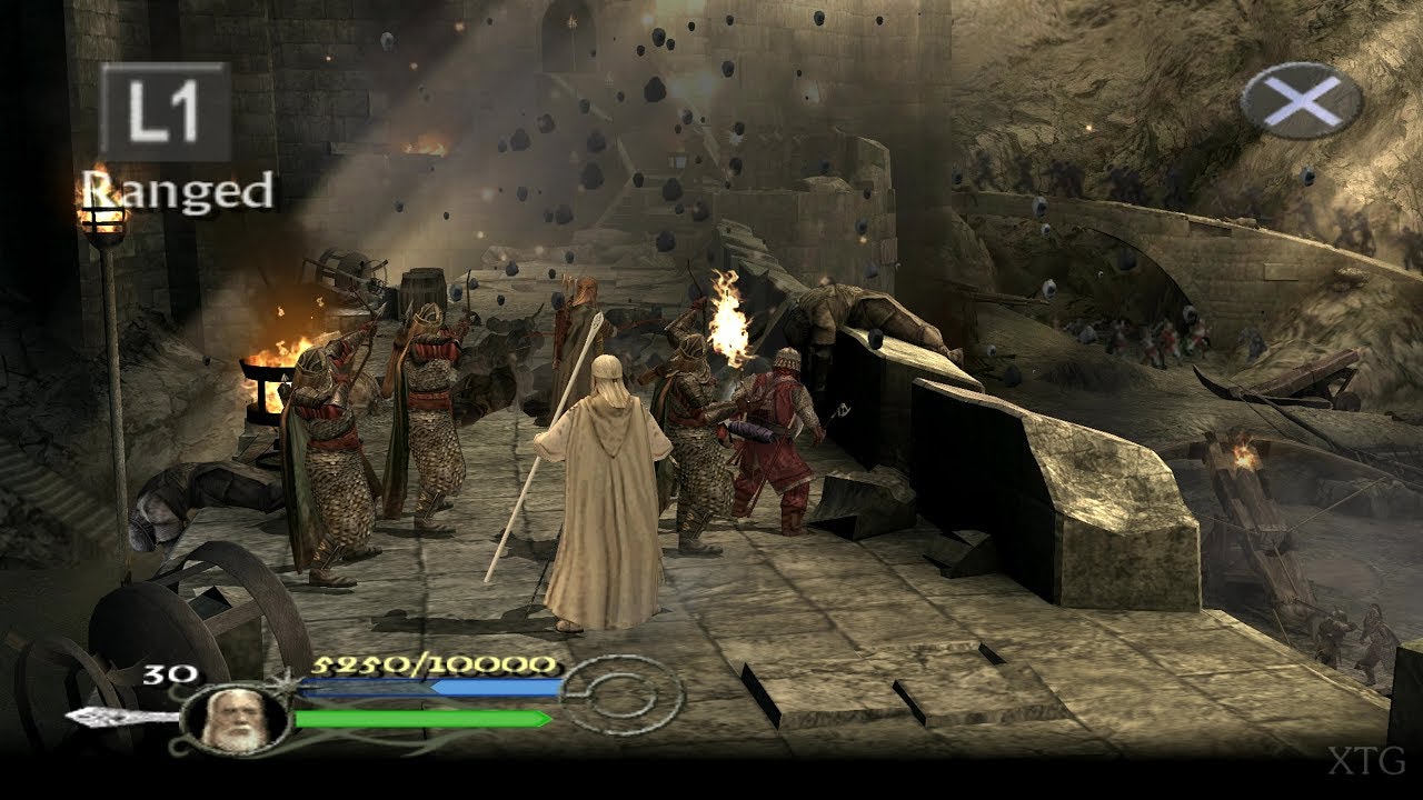 The Lord of the Rings: The Return of the King PS2 Gameplay HD