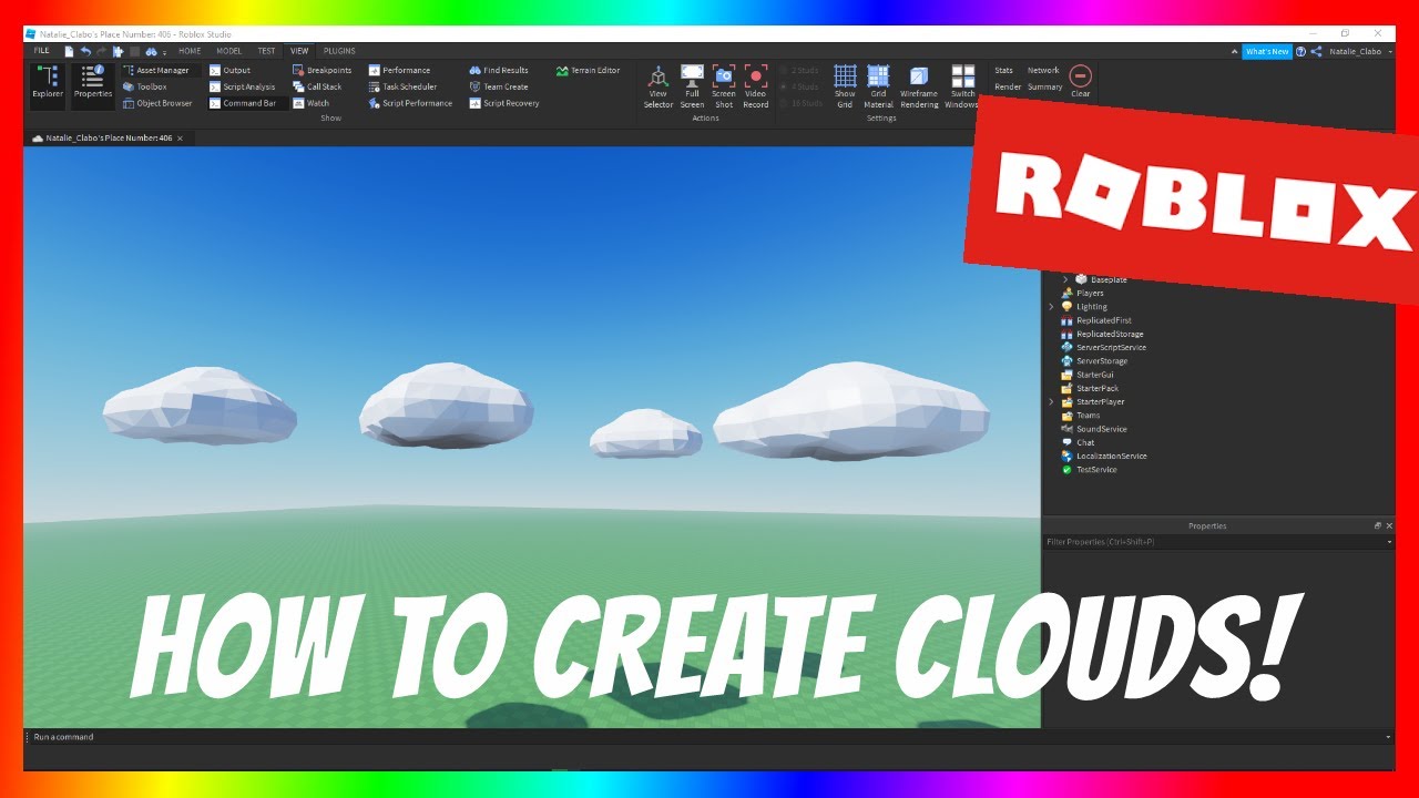 Making A Cloud Roblox Blender 5 Minute Tutorial 2021 Youtube