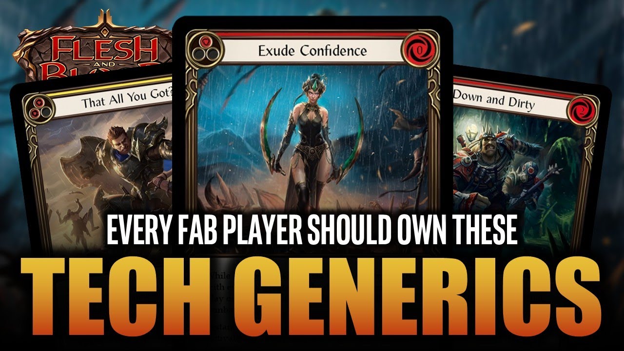 Tech Generics Every FaB Player Should Own! | Flesh and Blood TCG