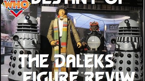 Doctor Who Destiny of the Daleks Set  Figure Review