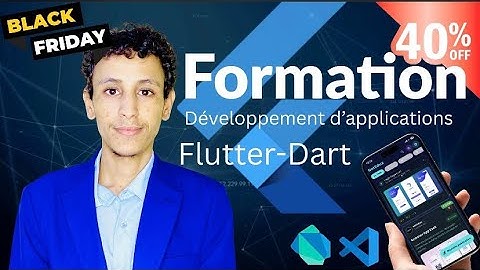 Flutter - Dart formation en ligne #flutter #developer #programming #dev #cod #coding #formation #app