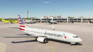Orlando International To Dominican Republic In the American Airline Boeing 737-800