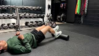 Hamstring Walkout on Foam Roller