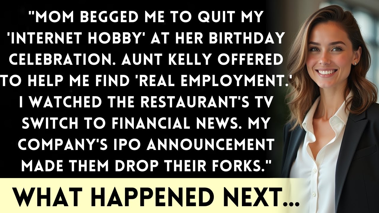 На праздновании дня рождения мамы она сказала: «Прекратите заниматься этим абсурдом со стартапами...