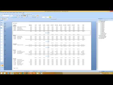 Crystal Reports Division by zero error message