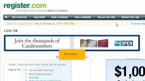 How to Create Private Nameservers at register.com (Flipper Host)