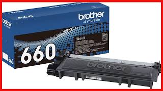 Brother TN 660 Genuine Cartridge Reliable, High Yield Printing for Your Brother Laser Printer