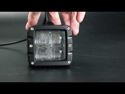 Aurora Super Bright Ip69k Waterproof Driving Car Driving Car Spot Light — Aurora LED lighting video