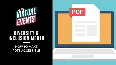 How to Make PDFs Accessible