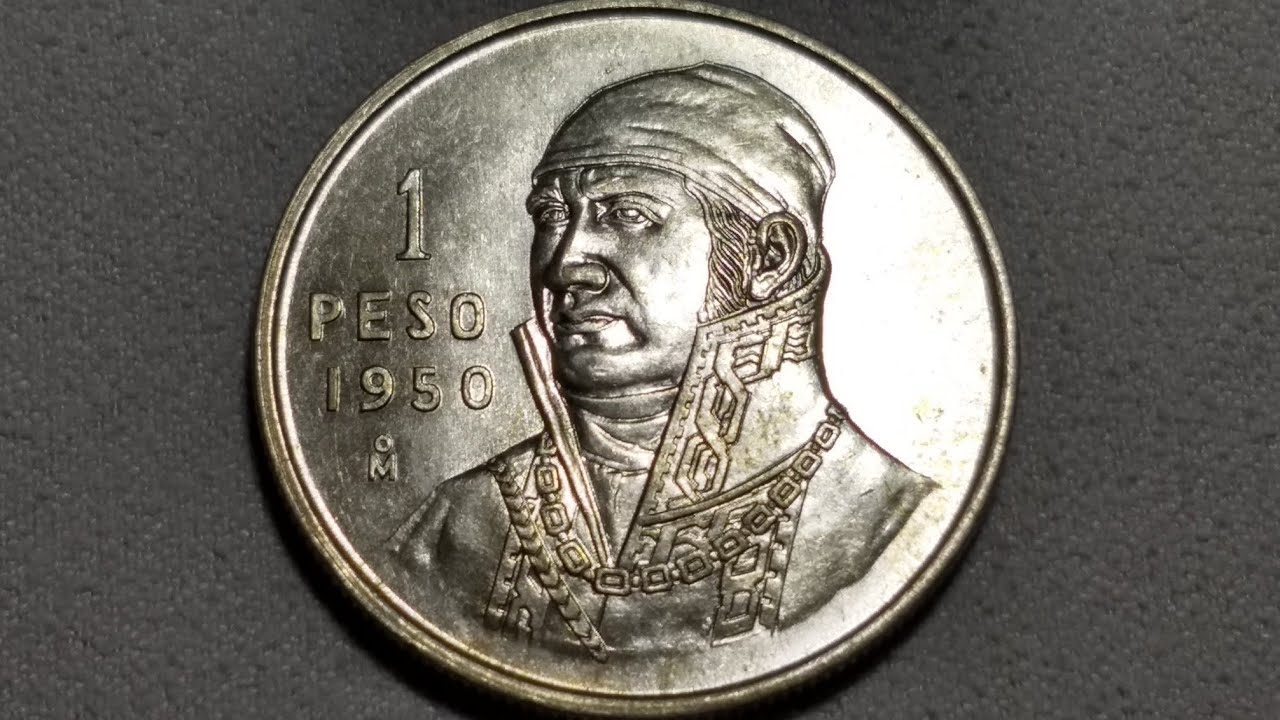 En 1950 era un lujo pagar con está moneda 1 Peso 