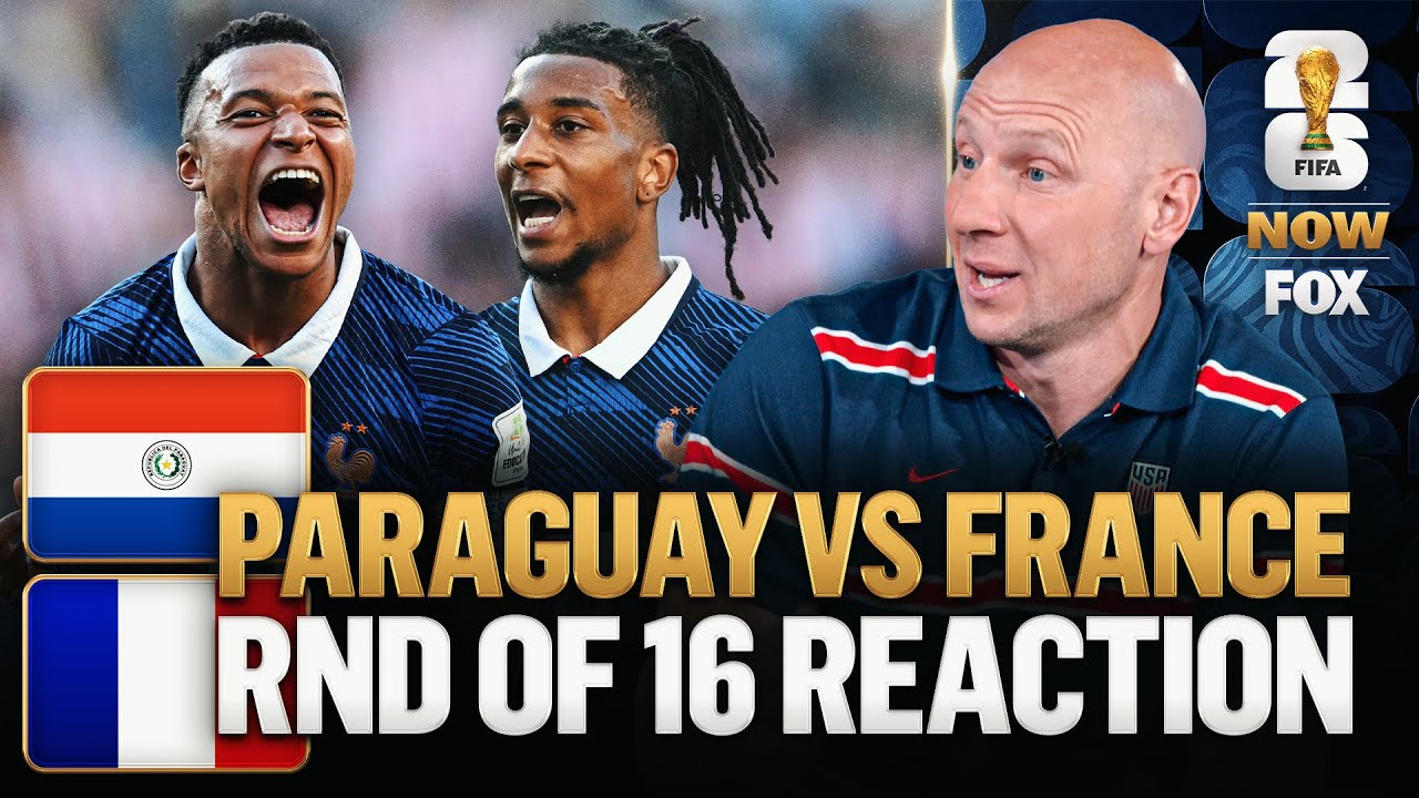 MBAPPÉ STAYS HOT 🇫🇷 Instant Reaction to France's 1-0 W vs Paraguay, advancing to Quarterfinals ⚽️