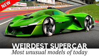 8 Upcoming Supercars with Most Unusual Designs & Unseen-Before Tech