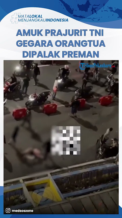 Belasan Prajurit TNI Aniaya 4 Warga Sipil Bermula Orangtua Dipalak Preman #abudzar