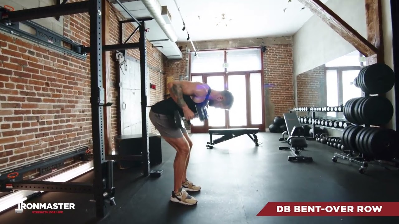 Ironmaster Dumbbell Bent Over Row Tutorial