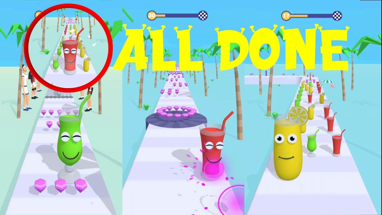 ✅Juice Run RELAXING VIDEOS !! Gameplay iOS, Android Video Pro Walkthrough Mobile Game
