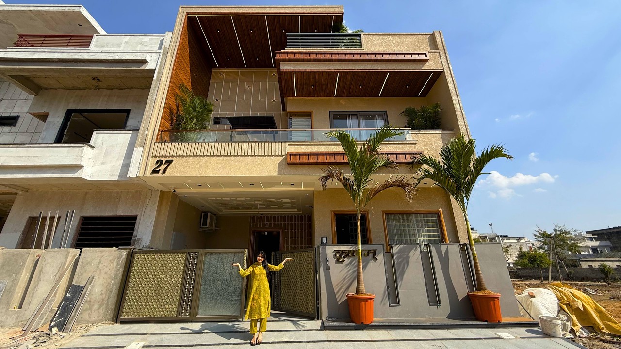 166 Gaj Best House Design With Best Interior Design | 30x50 Kothi For Sale.@RKBHomes