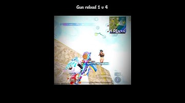 1 v 4  gun reload  #bgmi #gaming #viral #ytshorts