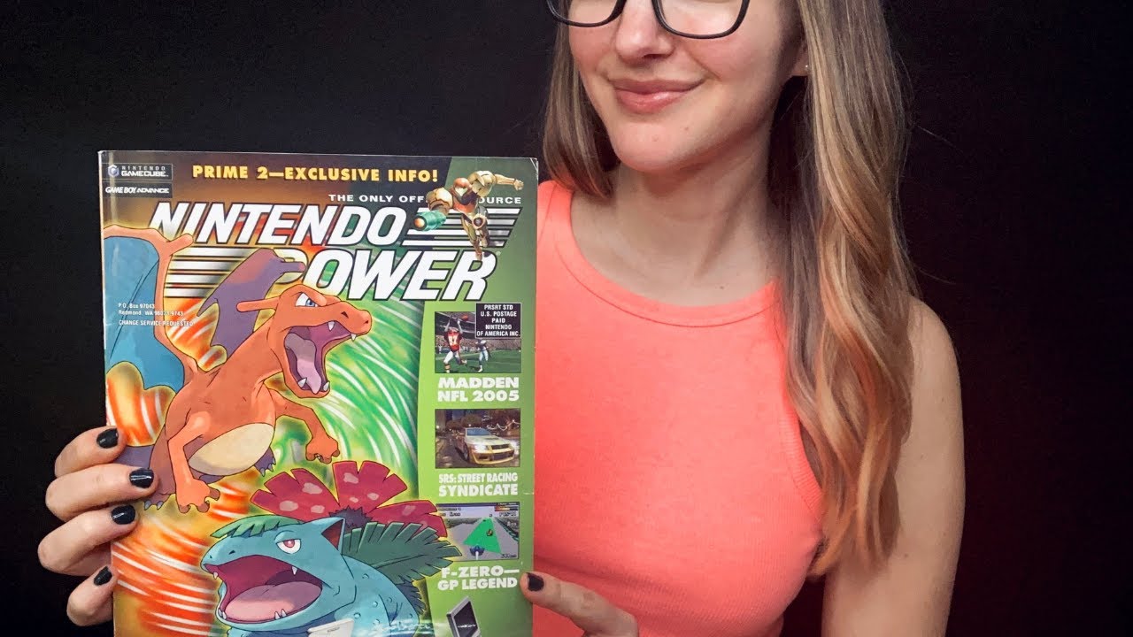 ASMR Nintendo Power Magazine l Soft Spoken, Video Game ASMR